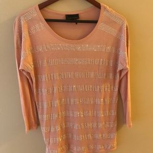 Pink Sequin Top